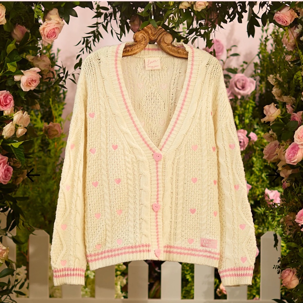 XS/S Taylor swift lover cardigan